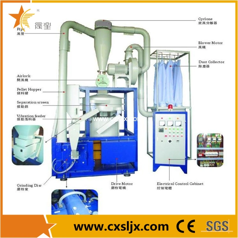 SMF-500 PVC and PE Plastic Gringing Machine