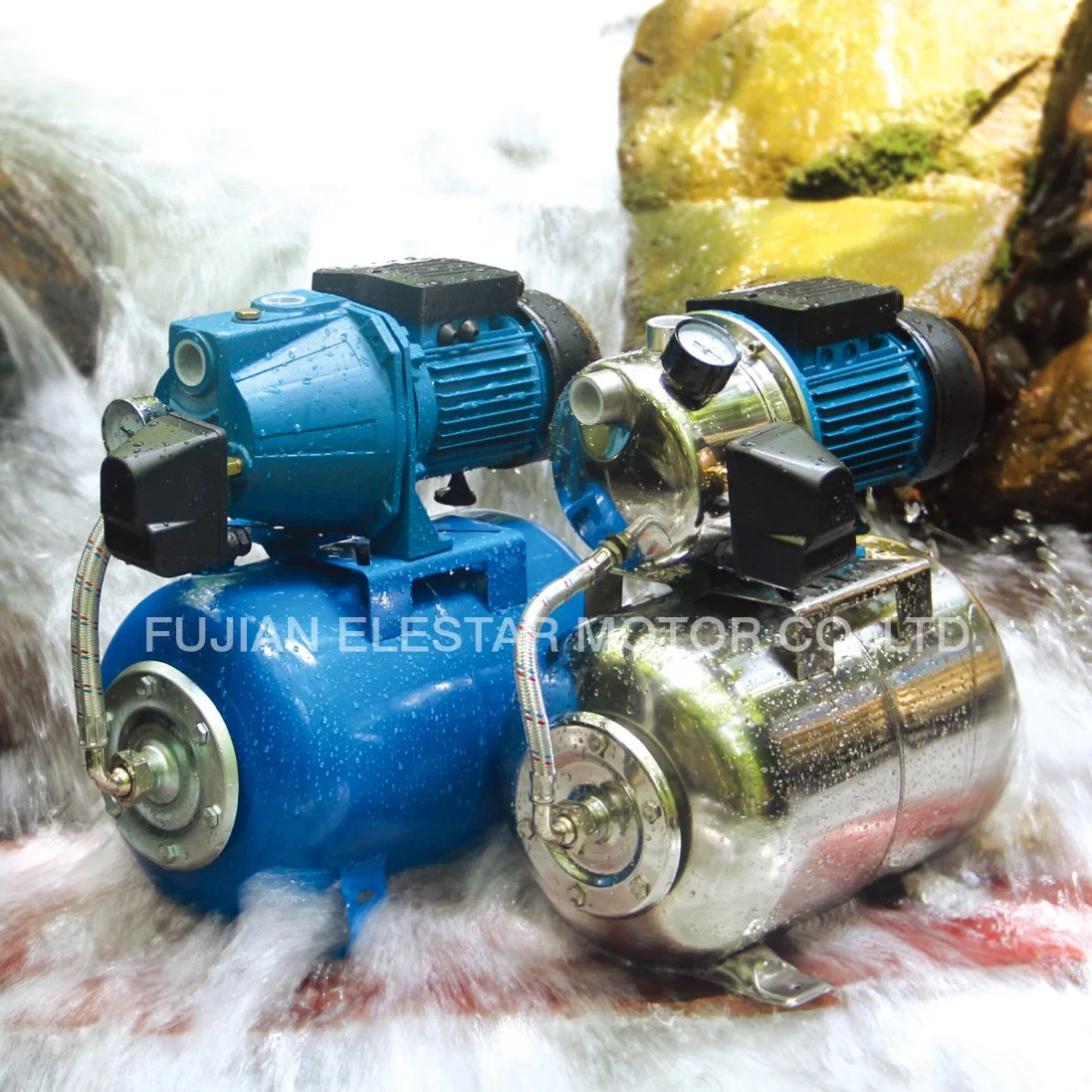 Domestic Check Valve Motor Cheap Sale Electric Copper Wire Auto Self-Priming Pump