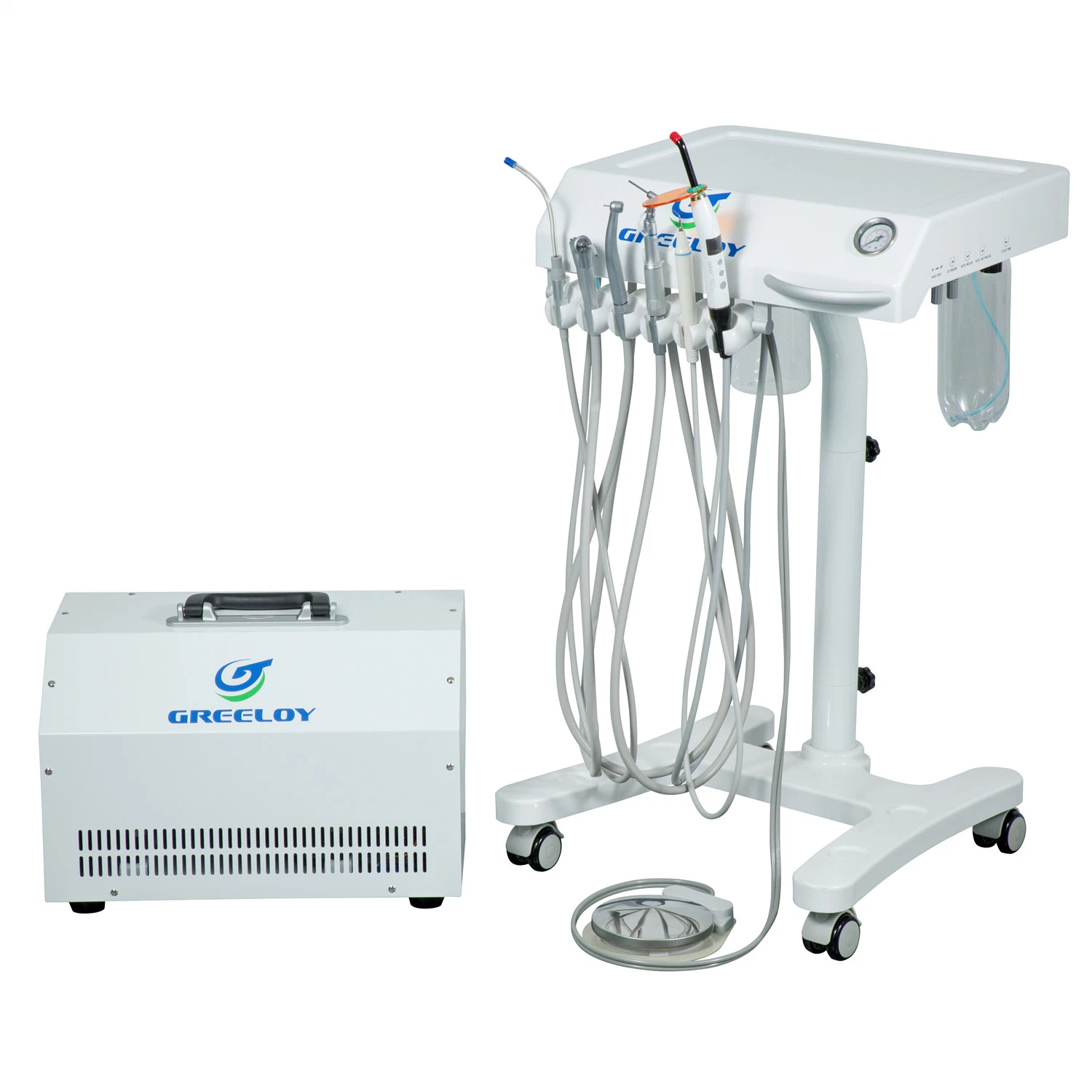 CE Approved Portable Veterinary Anesthesia Ventilator Unit Equipment Machine Workstation