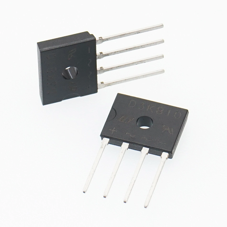 Manufacture Glass Passivated Bridge Rectifiers Fetures Applications Diode D3KB10 Reverse Voltage - 50 to 1000 Volts