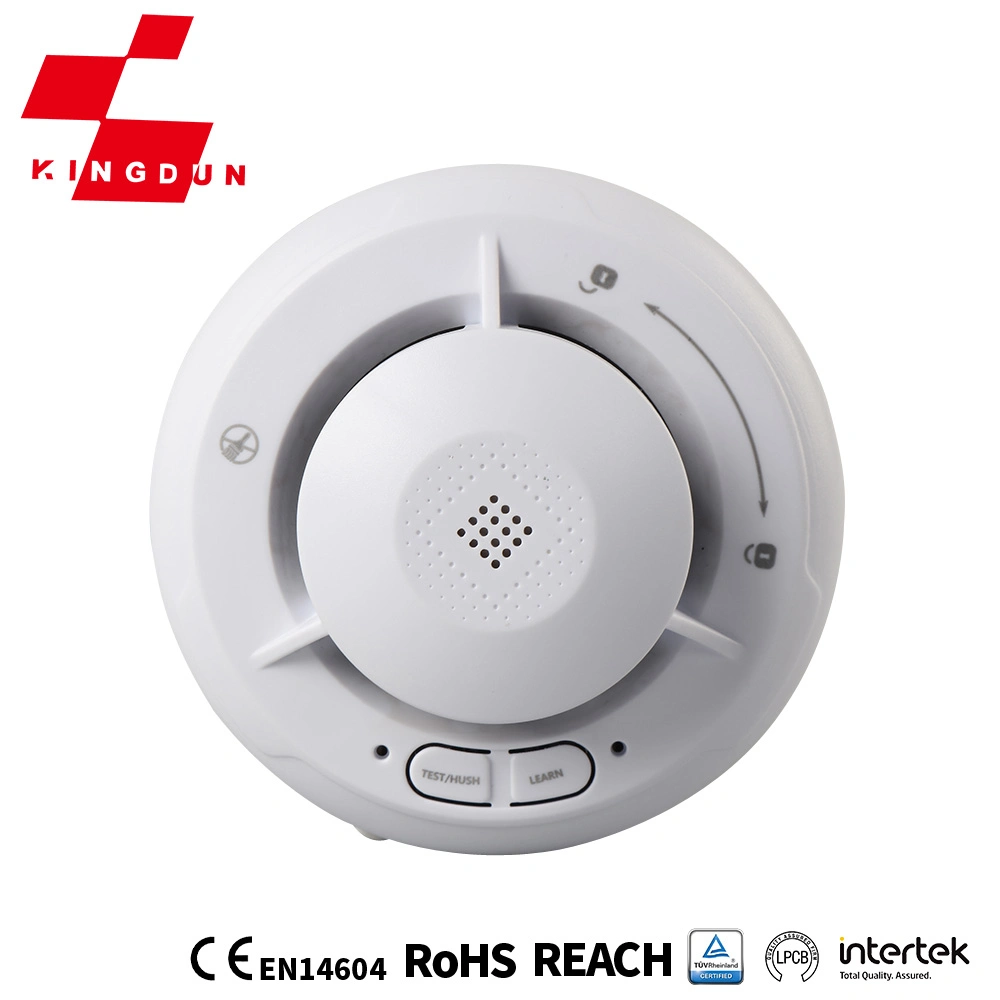 Detector de humo de los sistemas de seguridad en el hogar alarma de incendios con aprobación CE