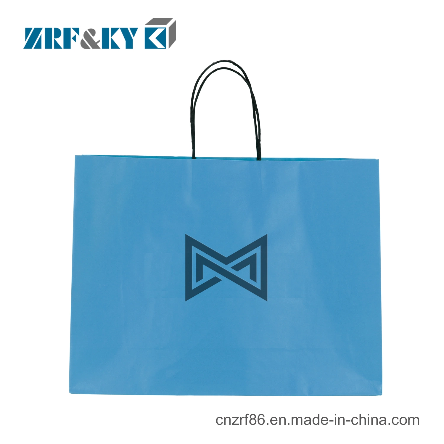 Custom Printed Color Kraft Grocery Shopping Craft Paper Bag Manufacturers