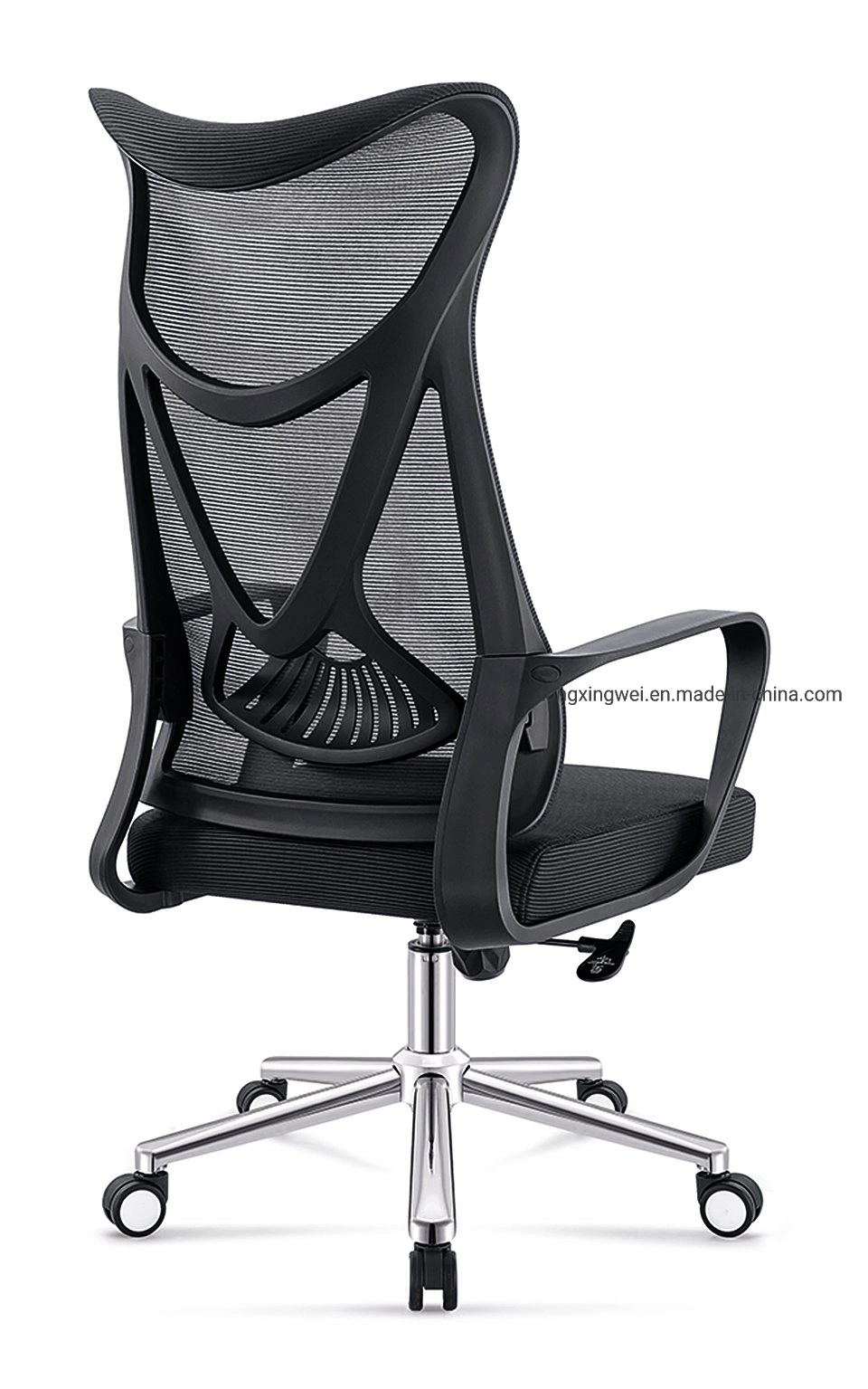 Silla de operador de oficina de malla ergonómica Canton Fair High Back