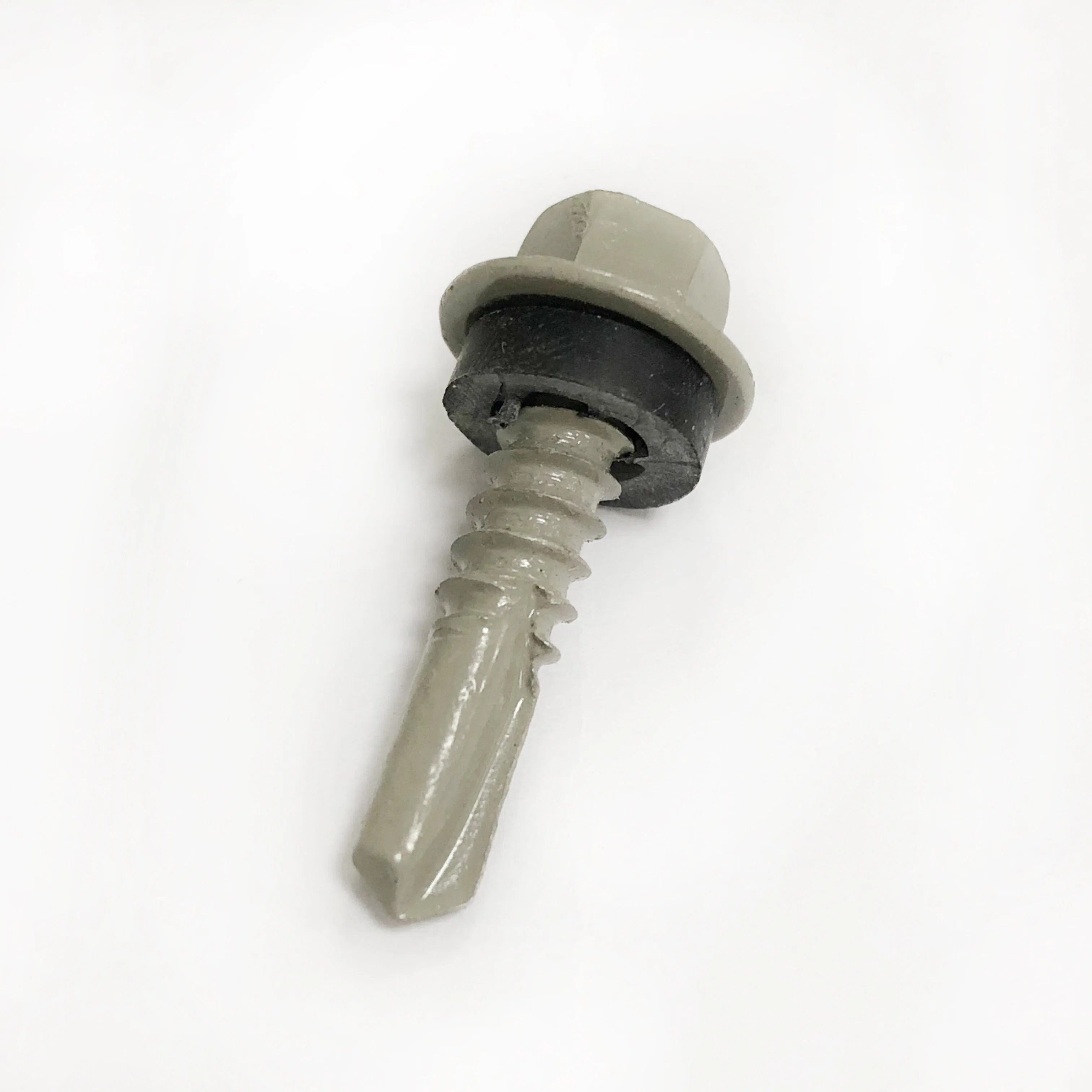 Painted Hex Head Self Drilling Roofing Tek Screw for Metal