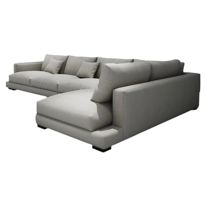 Мебель для современных гостиной Софа набор Nordic Tech Fabric L Форма Sectional Sofas