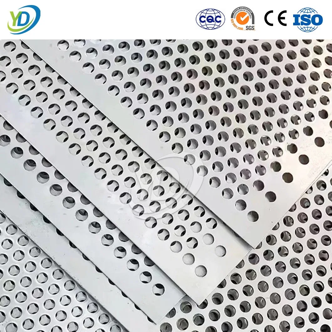 Yeeda Wire Mesh 0.0005mm Perforated Sheet Cross Hole Shape Custom Perforated Sheet China Suppliers PE Perforated Sheet Metal