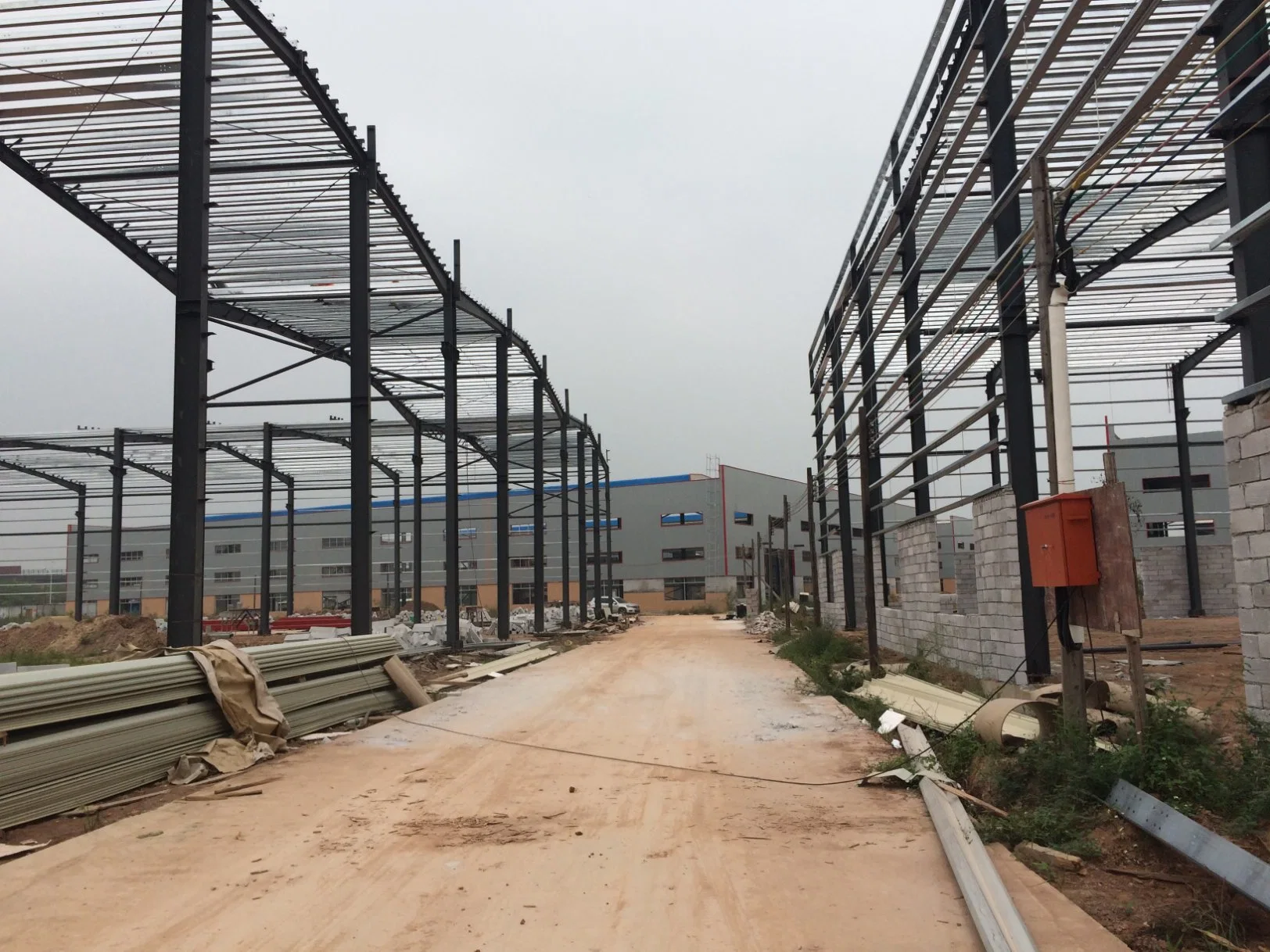 2020 High quality/High cost performance  Factory Warehouse Customized Design Building Steel Structure Frame