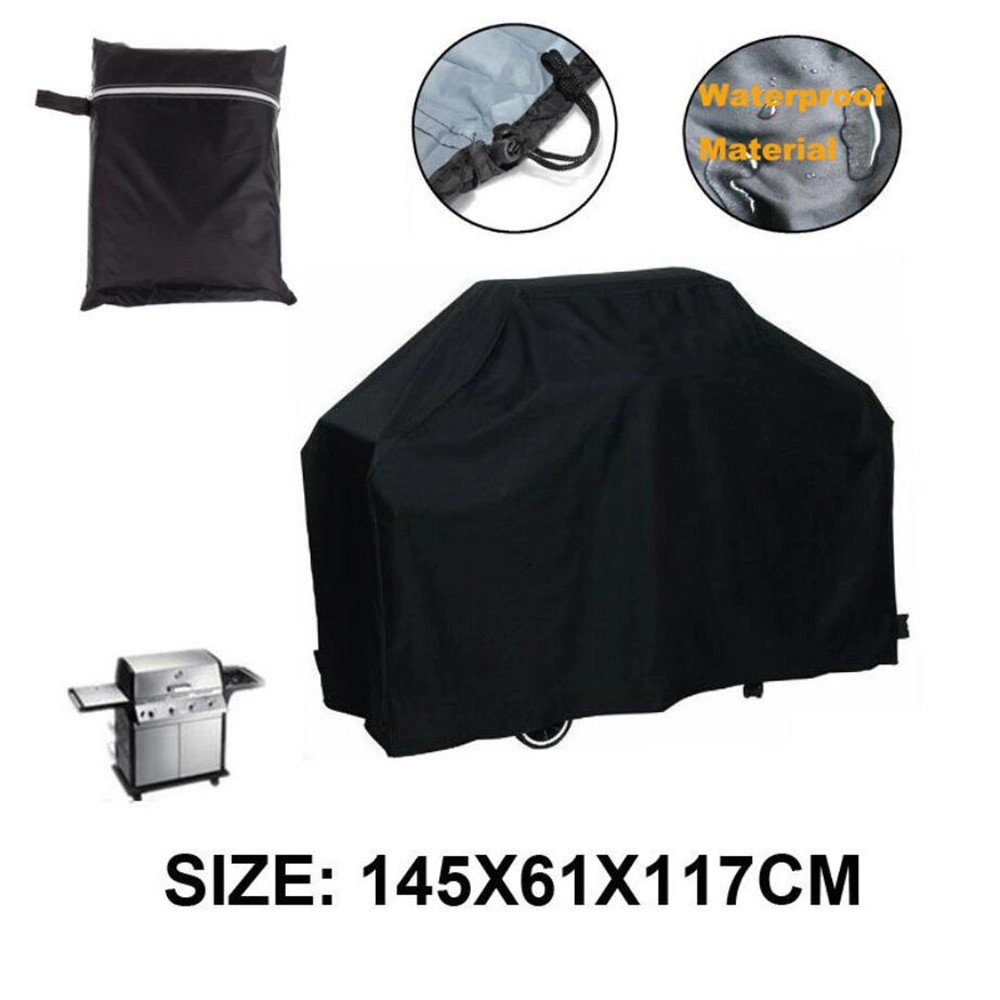 Outdoor Indoor Barbecue Grill Cover Garden Grill Protector Rainproof Dustproof UV Protection Big BBQ Cover Heavy Duty Wyz10185