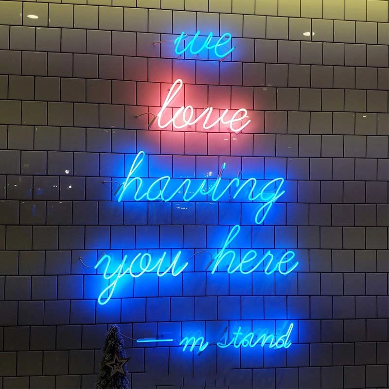 New Arrival Merry Christmas Light Outdoor Indoor Decoration Neon Sign