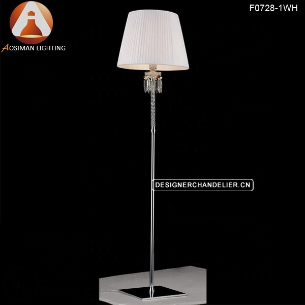 Modern Design Crystal Standing Light Floor Lamp