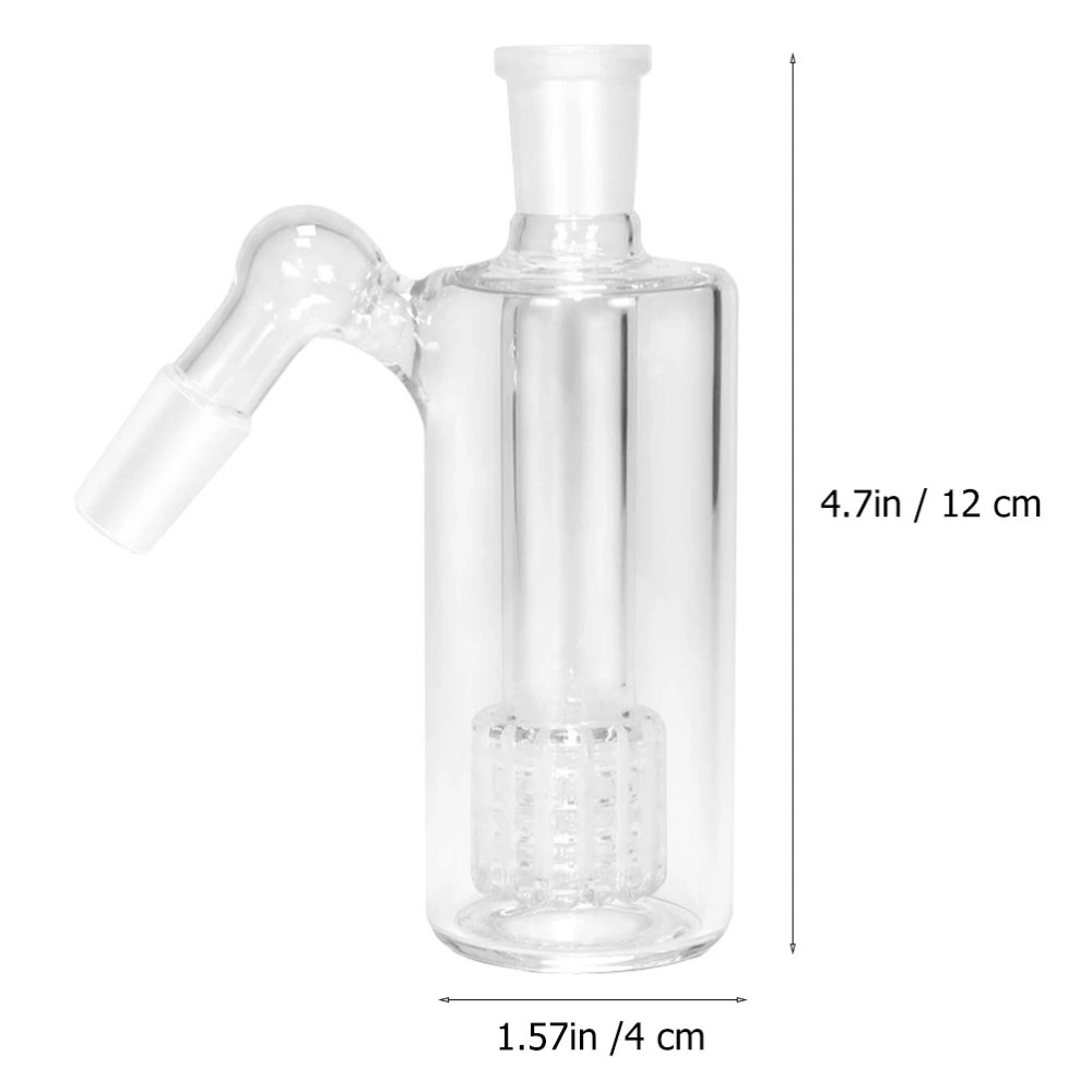 Venta caliente 14mm&amp;19mm de ceniza Cristal Catcher Shisha Percolators agua la botella de agua fumar Hookah Tazón de tubo de humo Accesorios Set