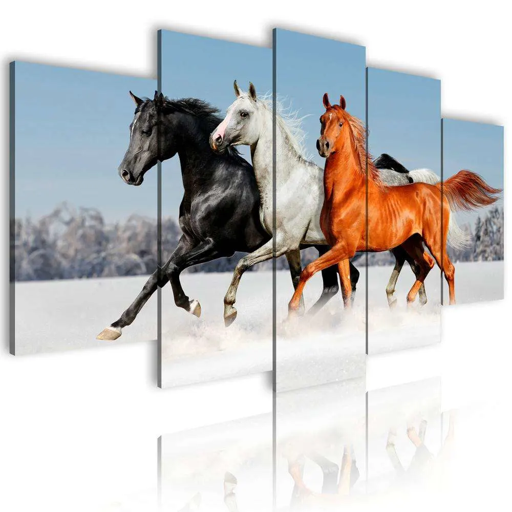 Hot Sale Drop Shipping Art Wall Frame DIY Prints Modular Canvas Painting