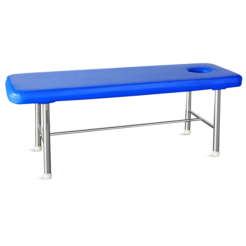 X08-1 Economic Stainless Steel Medical Couch Bed Patient Hospital Massage Examination Table Manufacturers