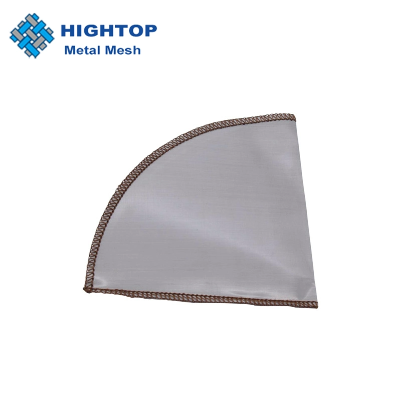 2~6 Cup Flexible Stainless Steel Mesh Reusable Permanent Paperless Metal Cone Coffee Filters