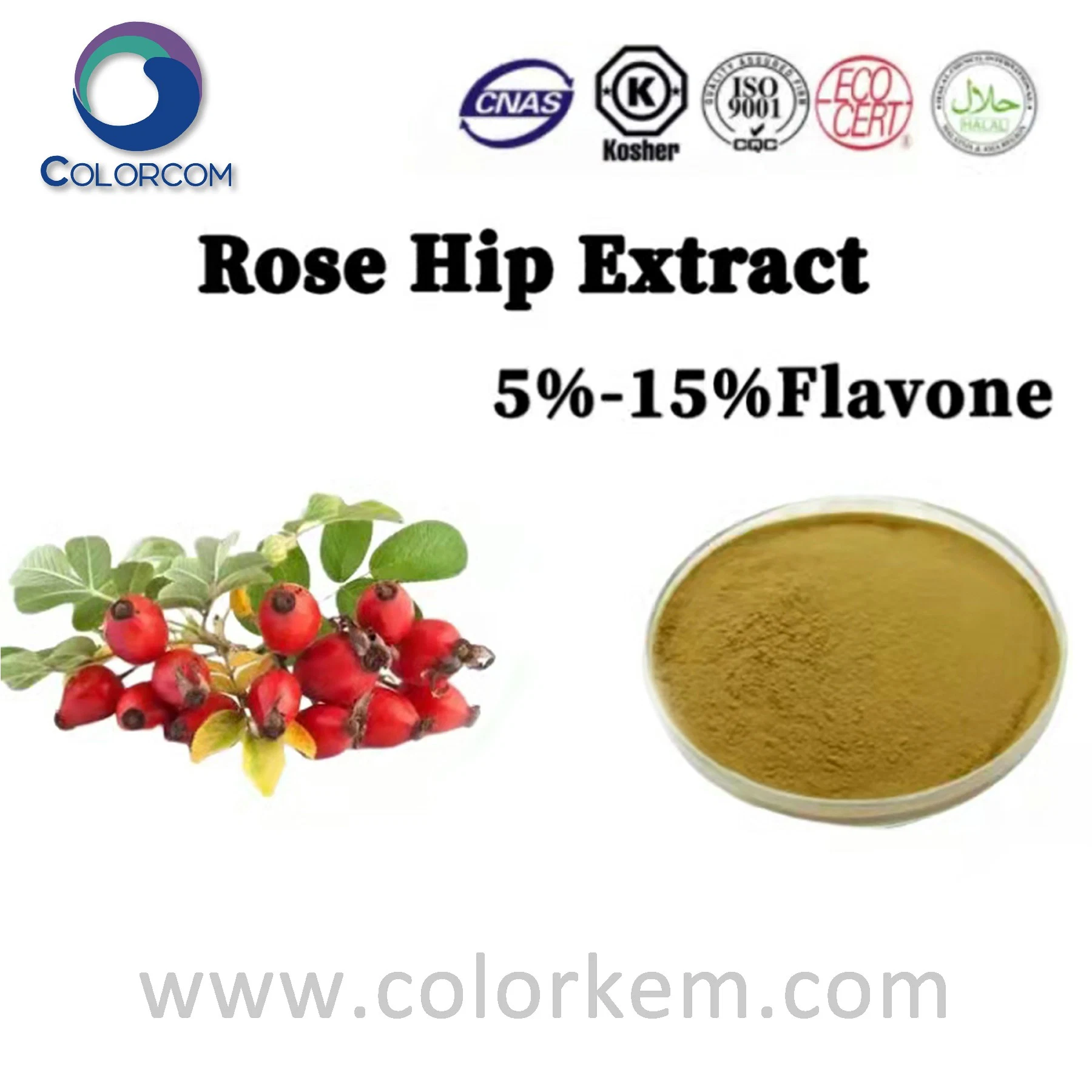 Rose Hip Extract 5% Vc 84696-47-9 Herbal Extract Free Sample