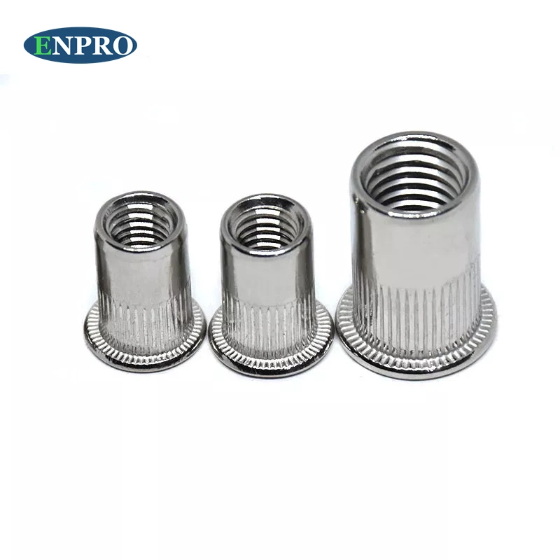 Remaches de acero inoxidable Rivnut Insertar Kit Nutsert tuerca M3 M4 M5 M6 M8 M10