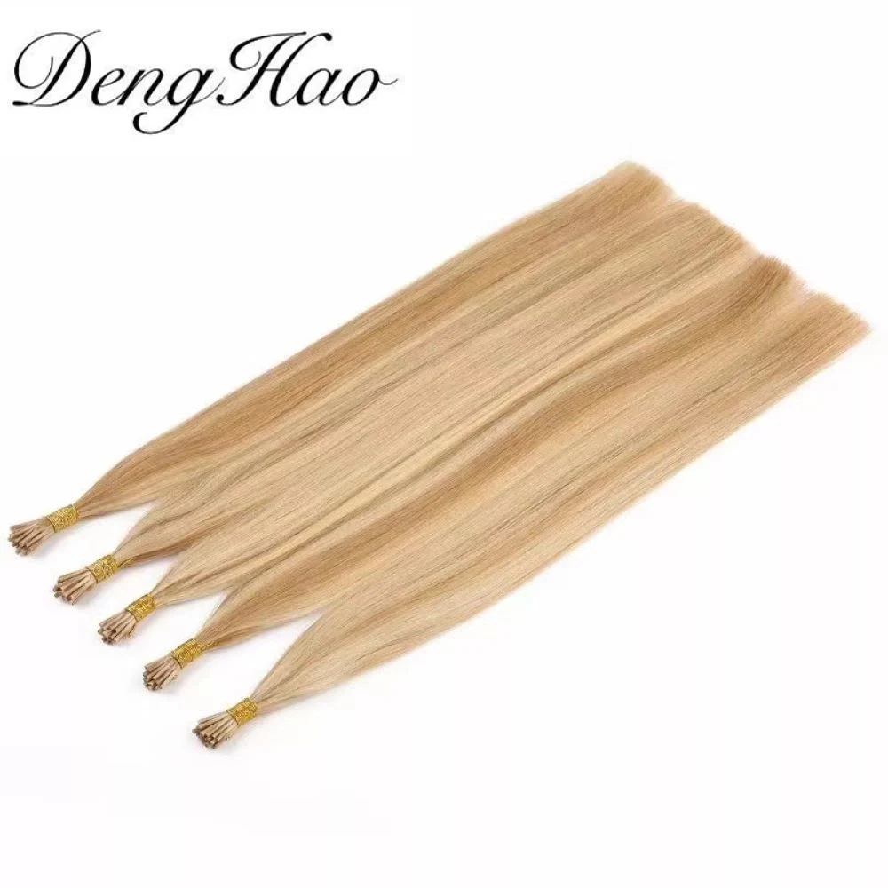 Denghao I Tip Cuticle Aligned Hair Extension Human Hair Russian/Mongolian Remy