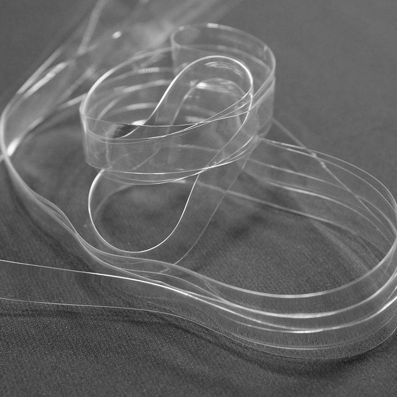 Wholesale/Supplier Eco-Friendly TPU Clear Elastic Mobilon Tape for Bikini Invisible Strap