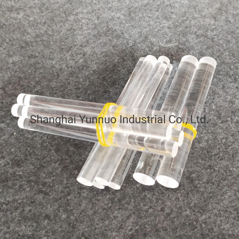 China Transparent Fused Slica Quartz Rod for UV Light