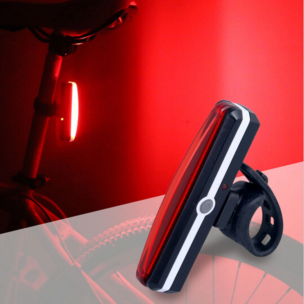 Bicycle USB Rechargeable Tail Light Bike Cycling Rear Lamp COB Tail Lights