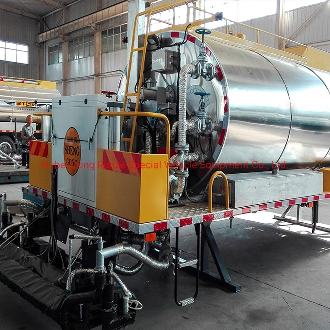 Asphalt Tank SKD for Asphalt Spray Truck (Asphalt Distributor Truck Body Part 4000L, 6000L, 8000L, 10000L Bitumen Distributor Tank)