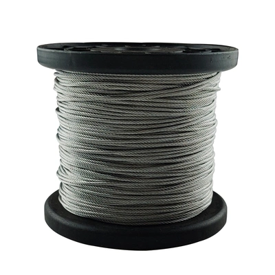 Different Diameter 6mm 8mm 10mm 13mm 304 Elevator Stainless Steel Wire Rope for Passenger Elevator