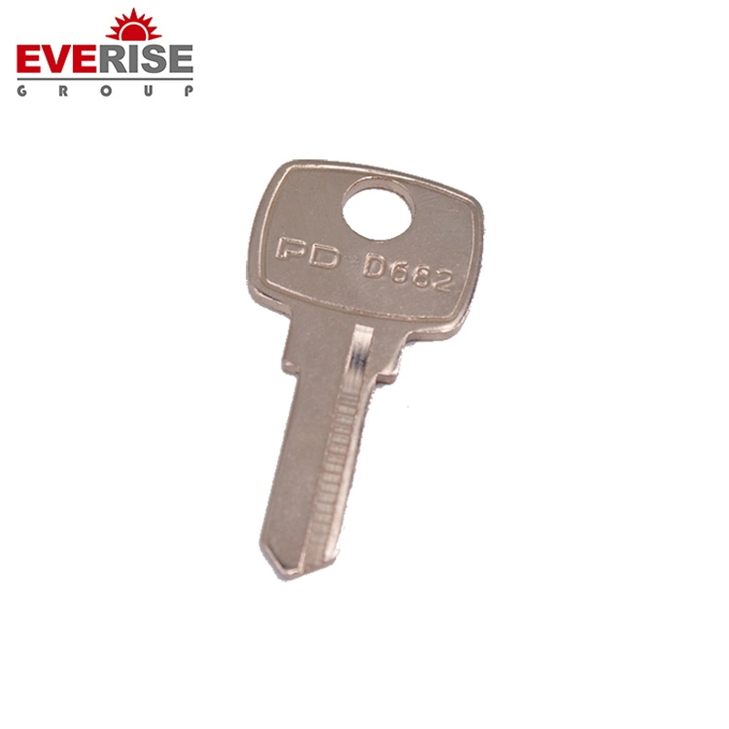 Key with Different Material Nickel Plated Surface Used for Door