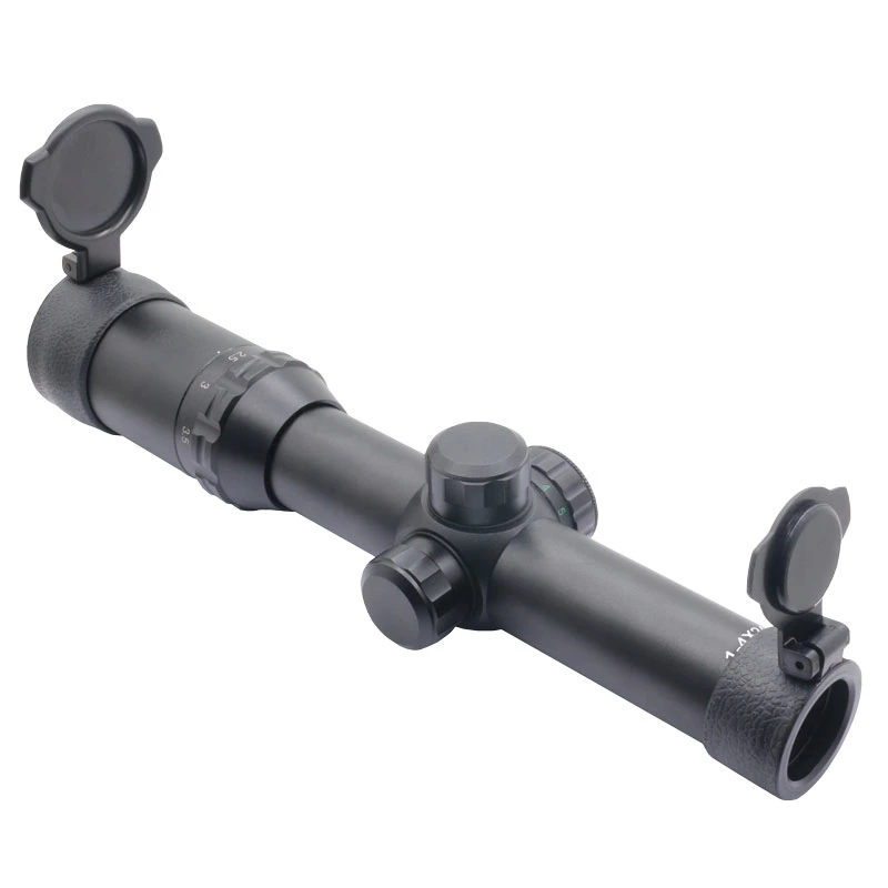 Тактические из виду широкое поле просмотра Riflescopes 1-4X24 сферы применения