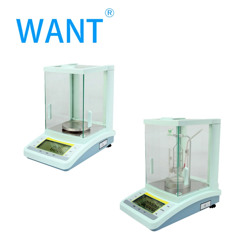 100g 200g 0.1mg Electronic Laboratory Analytical Balance with Printer