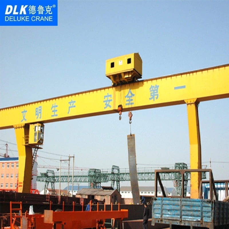 32t Capacity Mdg L-Leg Box Shape Structure Single Girder Gantry Crane Outdoors