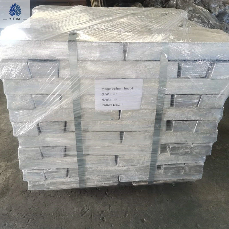 Ingot of Pure Magnesium Metal 99.9% 99.98% Metal Magnesium Ingot with High Chemical Stability