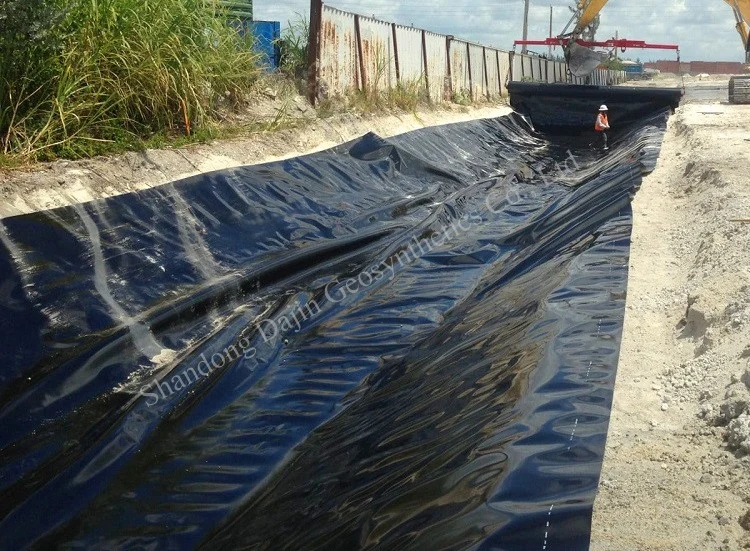 1.5mm 60mil Competitive Cost HDPE Liner Geomembrane Lining for Water Tank