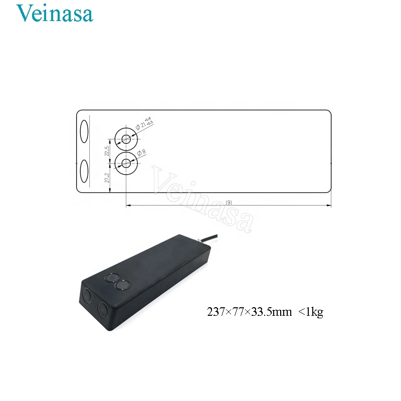 Veinasa-Sws-S el sensor de velocidad Doppler ultrasónico de instrumentación Acústica Digital los fabricantes de agua del medidor de flujo