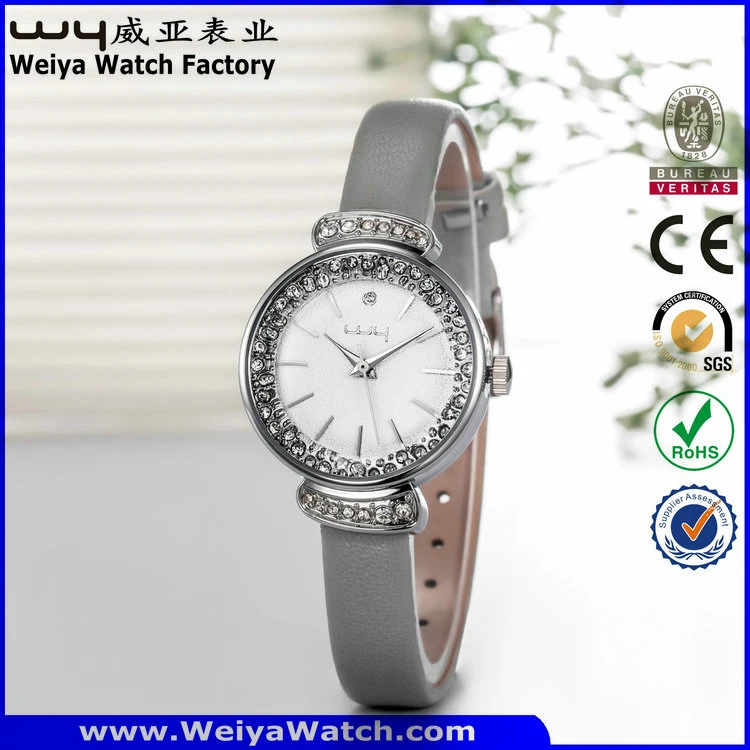 ODM Fashion Quartz Watch Casual Ladies Wrist Watches (WY-084E)