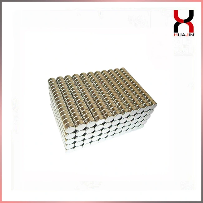 N38 Neodymium Round Magnet Customized Flexible Disc Magnetic Material