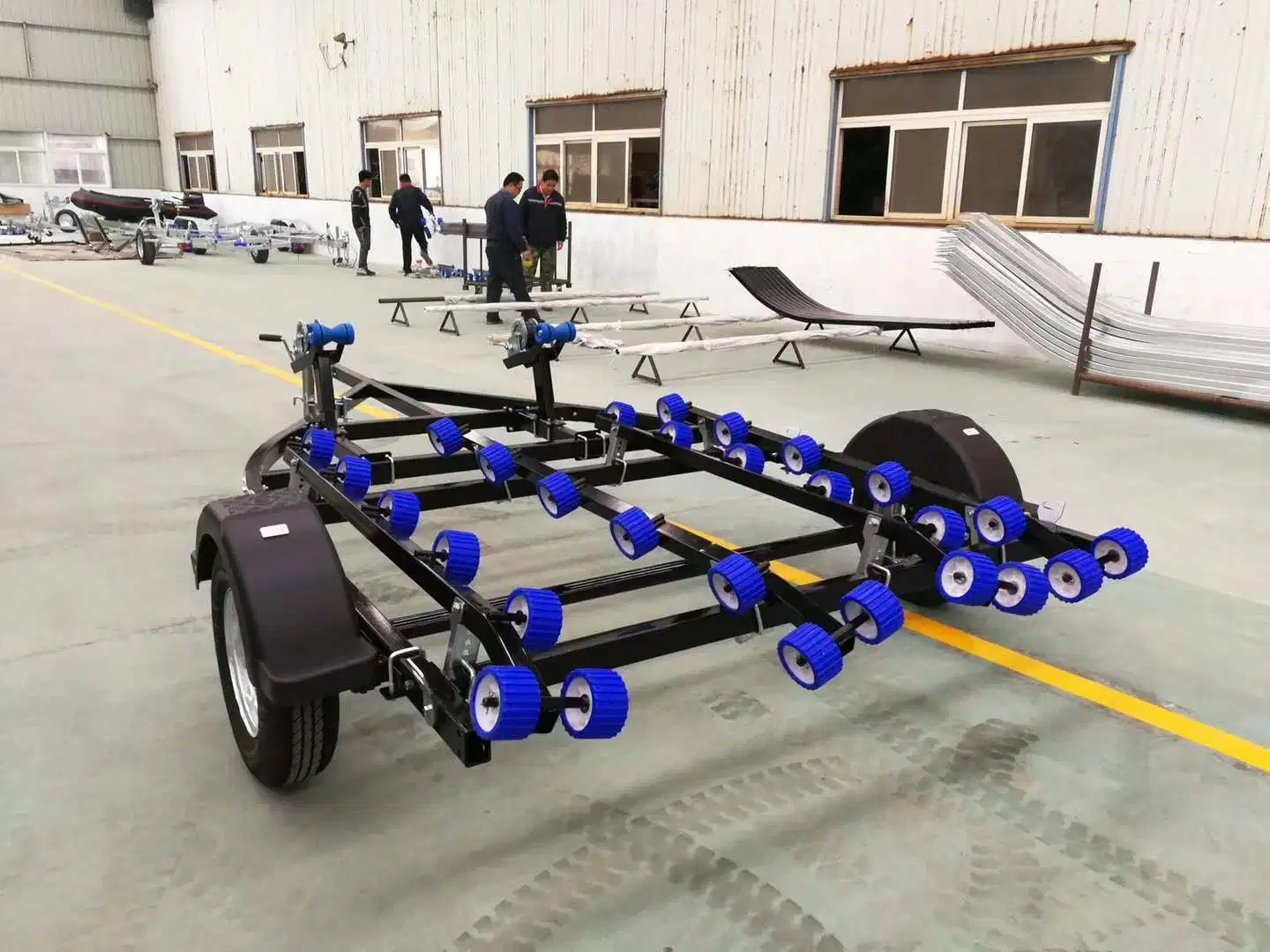 Well-Designed Heavy Duty Galvanized Steel Boat Trailer