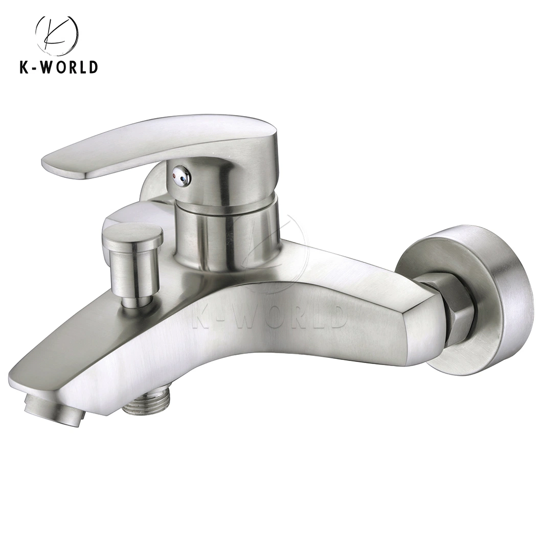 K-World Golden Color Bathroom Faucet Factory Wholesale/Supplier Bronze Bathtub Faucet China High Efficiency Bathtub Mixer Tap