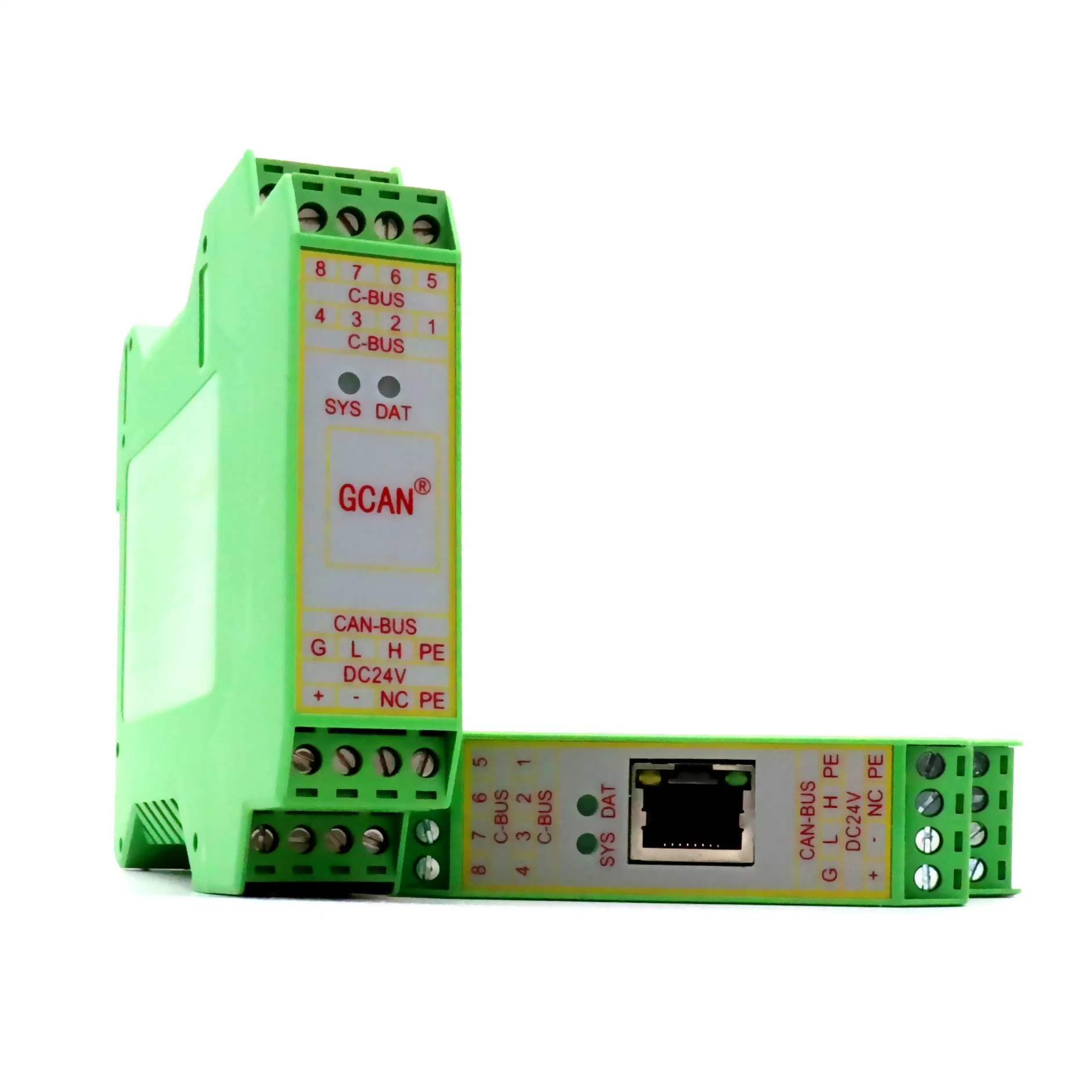 Gcan-205 Can-Bus and Modbus TCP Data Converter