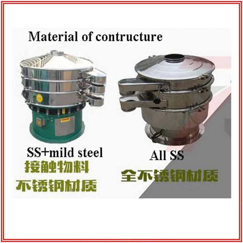 Food Grade Oscillating Revolving Vibration Sieve for Powder