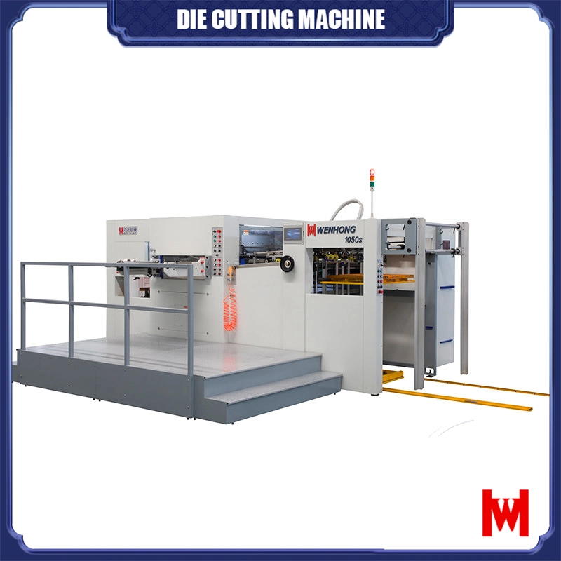 Automatic Paper Embossing Folder Gluer Machine Used for Plastic, Leather, PVC, Wood and Other Products