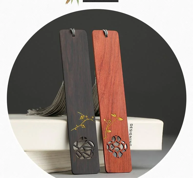 ضع إشارة مرجعية على شكل Retro Style Gift Box Creative Chinese Style Gift Business الصناعات الخشبية