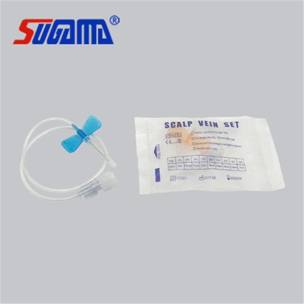 Chinese Products Medical Disposable Scalp Vein Set 22g Butterfly Needle