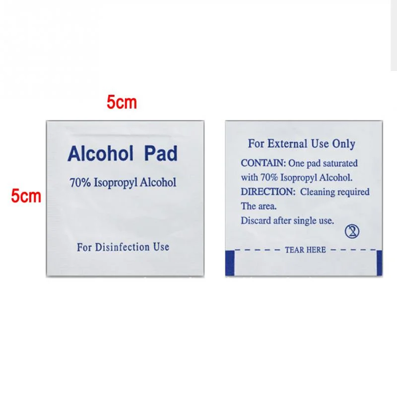 Disposable Medical Now-Woven Fabric Sterilization Disinfection Alcohol Swab Pad