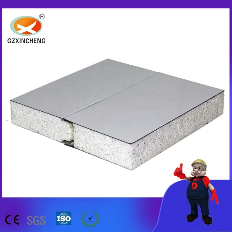 Low Cost and High Density Prefabricated 50mm/75mm/100mm/150mm EPS Sandwich Panel Partition Board