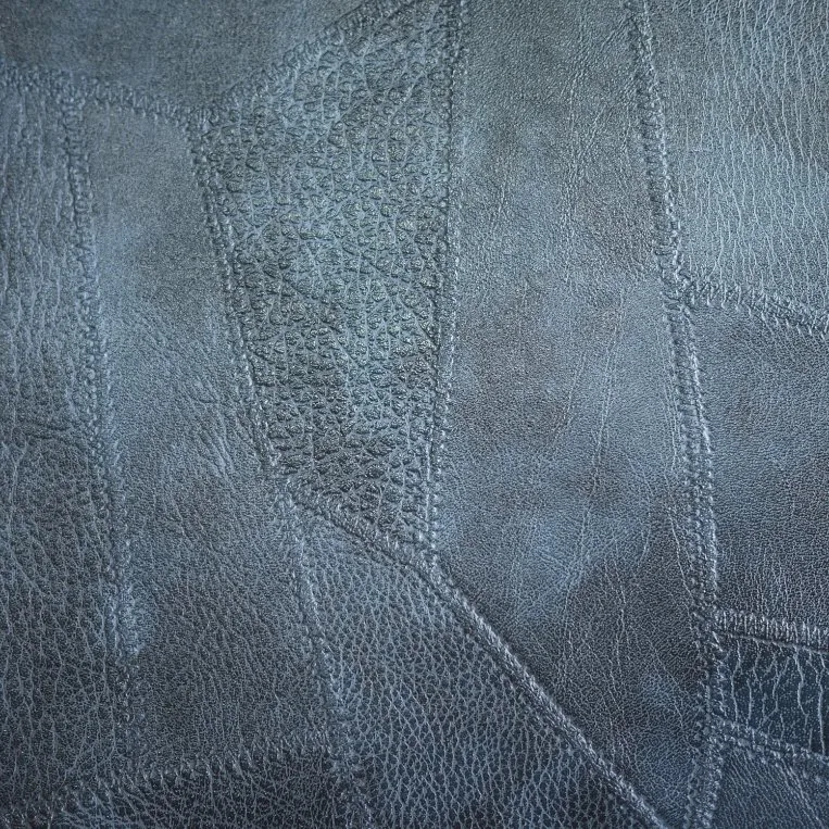 Eco-Friendly New Custom Textiles Embossed Artificial Leather Fabrics Products Faux Synthetic