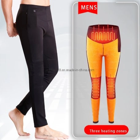 Winter New Carbon Fiber Heating Thermal Pants Unisex Warm Pants (Without Rechargeable Power)