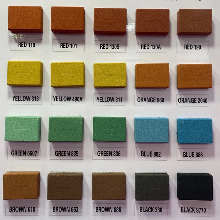 Inorganic Pigment Iron Oxide Blue for Bricks