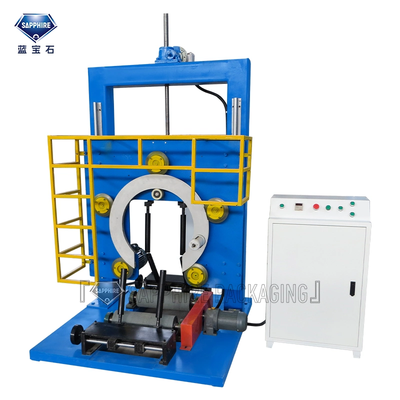 Factory Direct Vertical Ring Packing Machine Steel Belt/Tire/Welding Wire Packing Machine