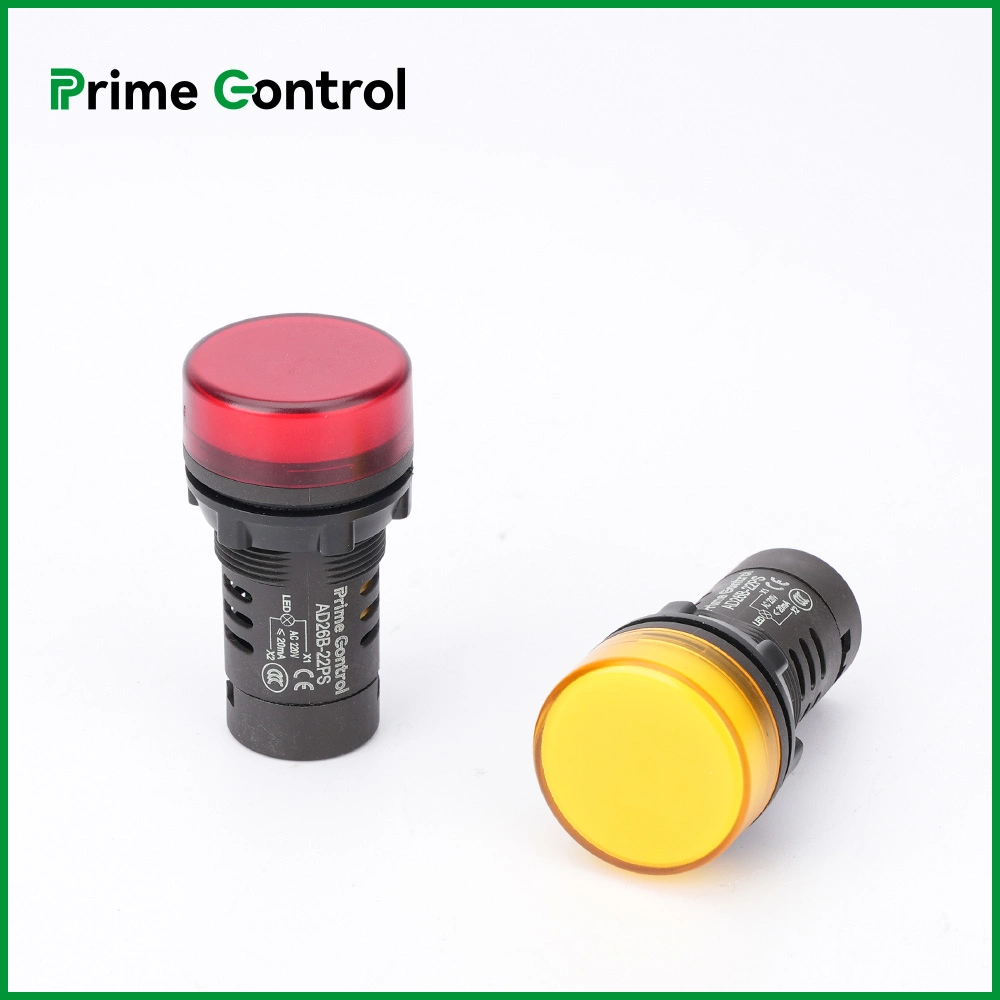 Round Head 22mm Cutout Diameter Switchgear Control Signal Indicator