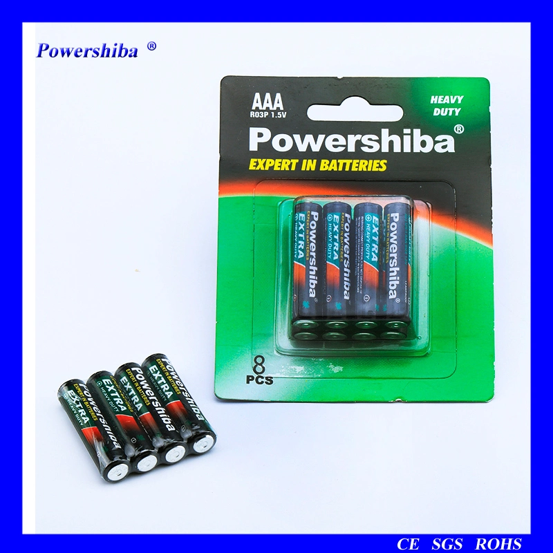Zinc Battery R03p Um4 AAA Carbon Toys Consumer Electronics Cylindrical